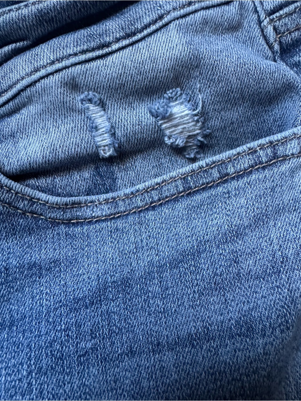 Judy Blue High-Rise Medium Wash Jeans - Light Blue, Size 15/32 - Picture 6 of 12